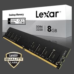 DESKTOP RAM 8GB LEXAR 3200